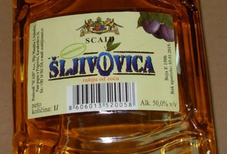 Ubio se rakijom