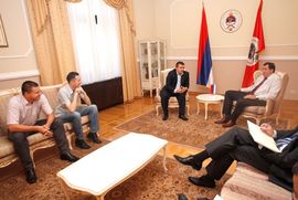 Dodik podržao rad Udruženja novinara RS