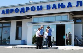 Aerodrom Banjaluka na začelju prema broju putnika
