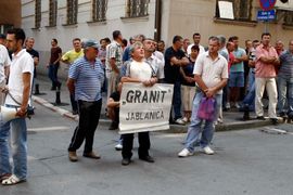 Radnici Granita na ulice, sudijama prijave