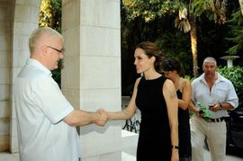 Anđelina Džoli na Brionima gleda Kralja Lira