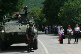 KFOR i EULEKS se povukli nakon demonstracije sile