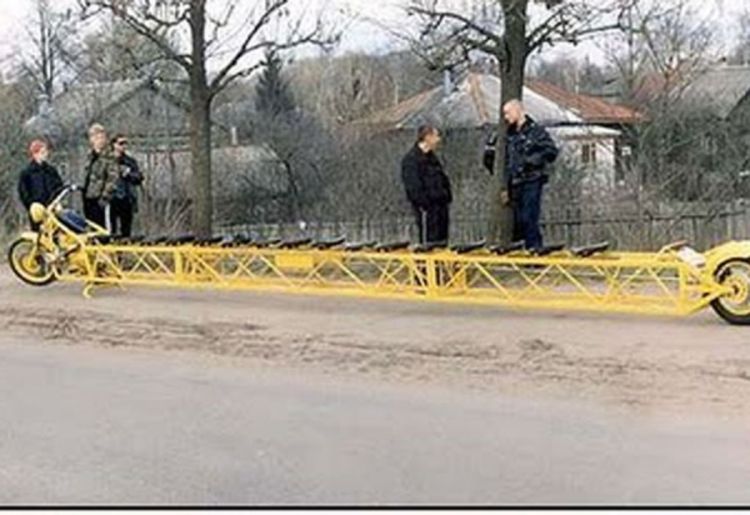 Najduži motor na svijetu, 22 metra