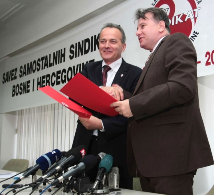 I sindikalcima naknade u Parlamentu FBiH