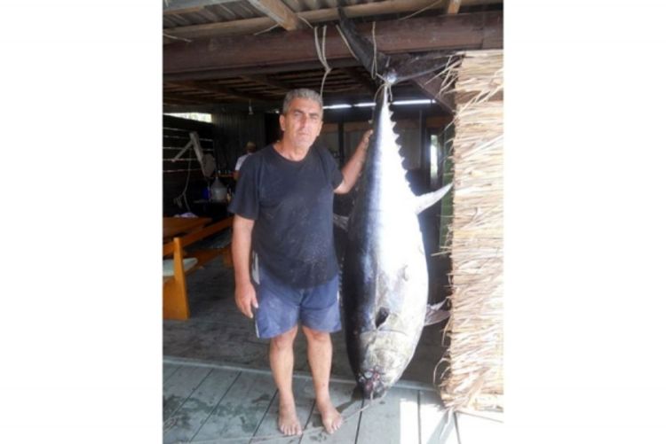 Ulovio tunu tešku 150 kg