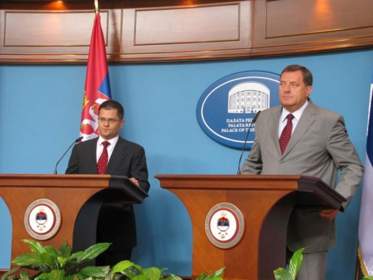 Dodik sa Jeremićem: RS neće dozvoliti priznavanje Kosova