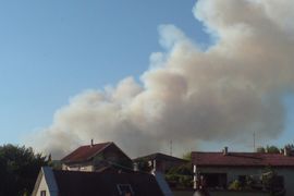 Gori bivša kasarna kod Knina: Čujemo eksplozije, ovdje je kao u ratu