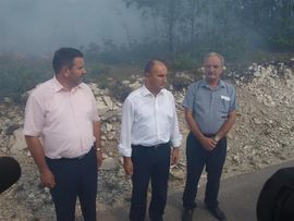 Vlada RS obećala pomoć u sanaciji štete u Bileći