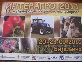 U Bijeljini počinje 10. međunarodni sajam poljoprivrede Interagro 2011