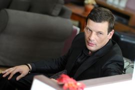 Poznati maneken iz Slovenije posjetio grad na Vrbasu: Juri Bradač bi ...