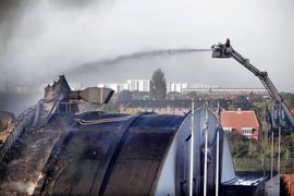 Sportska arena u Kopenhagenu uništena u požaru