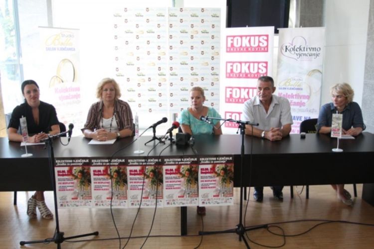 Svadba za pamćenje u Banjaluci: Zavjet na ljubav za 15 parova