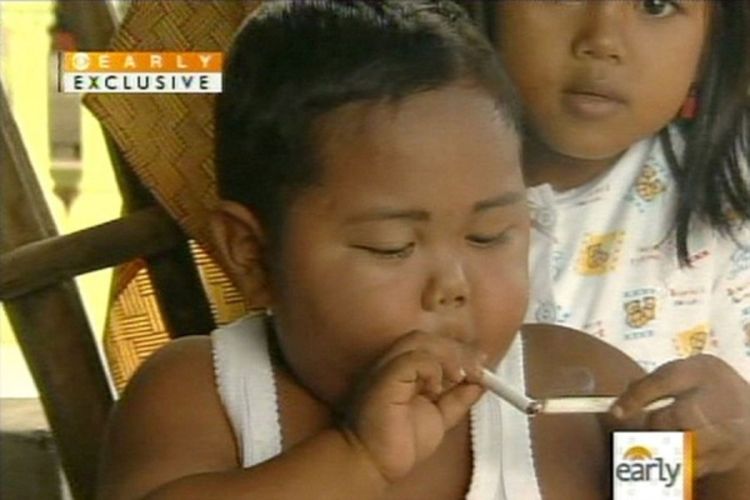 Mali Indonežanin prestao da puši