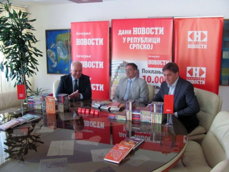 Ministarstvu prosvjete uručeno 10.000 knjiga
