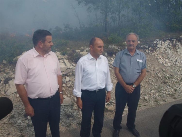 Vlada RS obećala pomoć u sanaciji štete u Bileći
