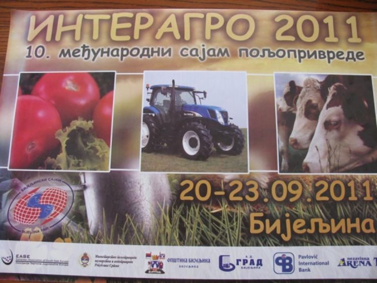 U Bijeljini počinje 10. međunarodni sajam poljoprivrede Interagro 2011