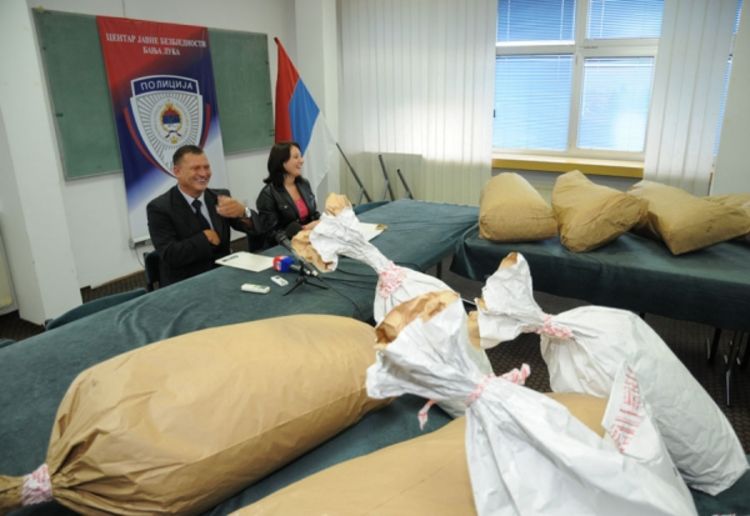 Rekordna zapljena marihuane u BiH (Foto)