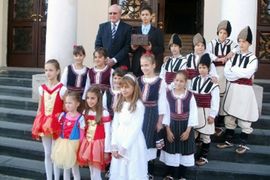 Davidović djeci uručio ključeve grada