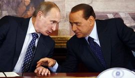 Berluskoni otputovao u Rusiju na rođendan Putinu