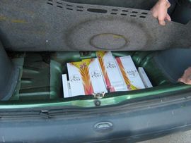 Spriječeno krijumčarenje 274 boksova cigareta