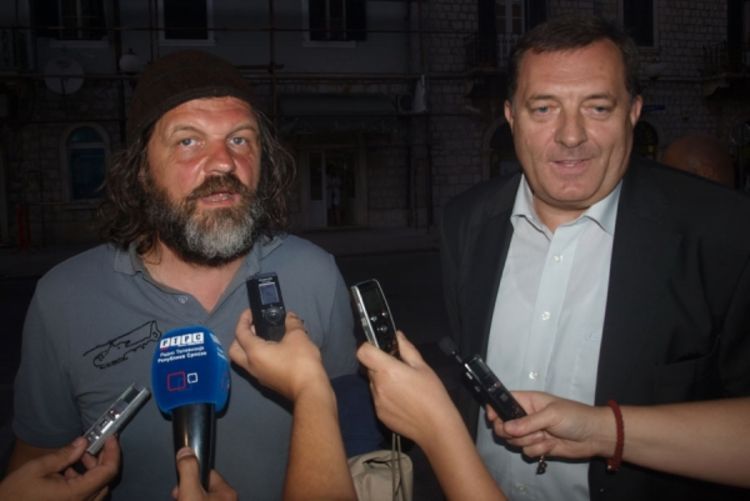 Dodik posjetio set Kusturičinog filma