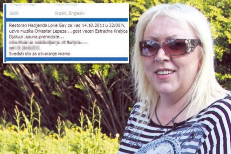 Zorica Marković pravi gej žurku