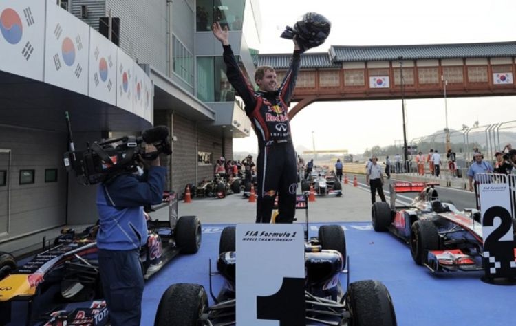 Šampion Formule 1 slavio i na VN Koreje