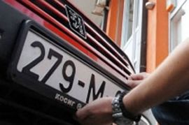 Za tri dana ukrao 17 registarskih tablica
