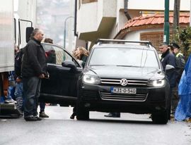 Penelope Kruz pred kamerama na Baščaršiji
