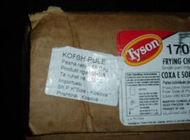Zaplijenjeno 225 kilograma američke piletine švercovane sa Kosova