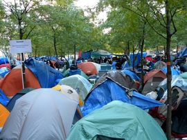 Legalna odluka o uklanjanju demonstranata iz pokreta Okupirajmo Volstrit