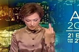 Ruska novinarka koja je podigla srednji prst pri pomenu imena Baraka ...