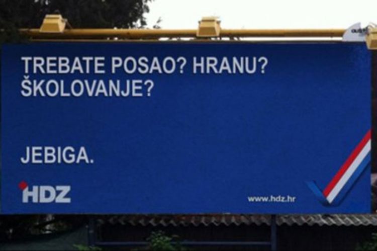 Treba vam posao? Je..ga