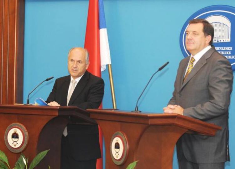 Dodik: Inckov izvještaj napisan navijački