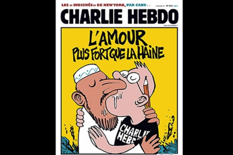 Nova provokacija na naslovnici: Karikaturista strastveno ljubi muslimana