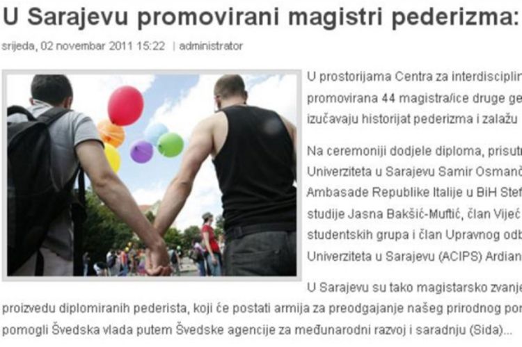 Tekst magazina Saff drastično krši etičke i profesionalne standarde