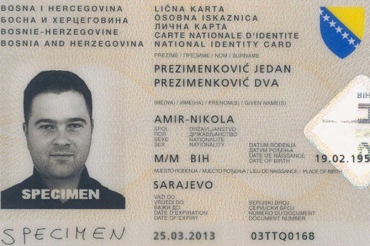 U ličnoj karti i ćirilica i entitetsko državljanstvo