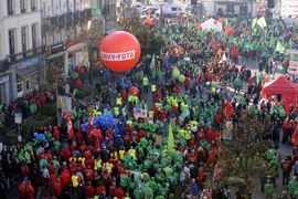 Belgijanci marširali ulicama Brisela protestvujući zbog mjera štednje