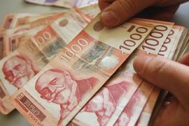 Srpski dinar druga najviše ojačala valuta u Evropi