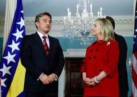 H.Klinton sa Komšićem: SAD za jedinstvenu BiH