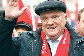 Komunista Zjuganov protivkandidat Putinu