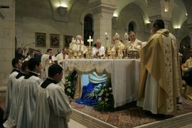 Proslava Božića u Vitlejemu (Foto)