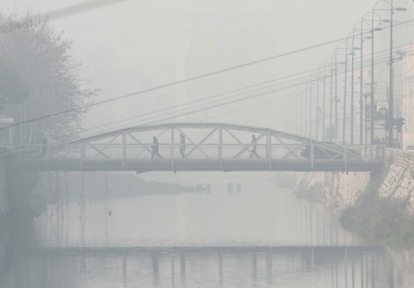 Vazduh u Sarajevu najzagađeniji u regionu