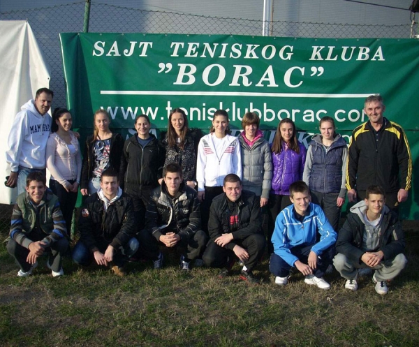 Članovi TK Borac pripremaju se za odlazak u Kris Evert akademiju