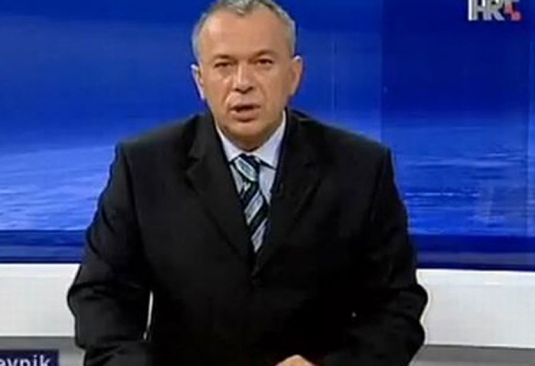 Šprajc uklonjen iz Dnevnika HTV-a (Video)