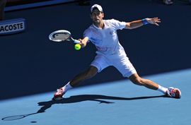 Nole za 100 minuta do 3. kola Australijen opena