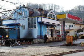 Banjaluka: Izgorio podrum benzinske pumpe (Foto)