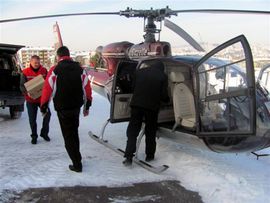 Helikopterom dostavljeni paketi