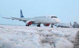 Aerodrom i u Podgorici zatvoren zbog snijega