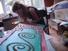 Pješčani simboli Alme Telibečirević
